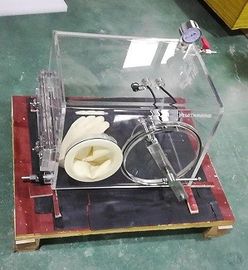 Una forma modificada para requisitos particulares caja de guantes del establo del tamaño de la cámara de la operación del laboratorio del puerto del guante