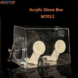 Tipo compacto caja de guantes del laboratorio para la resistencia química de la investigación material magnética