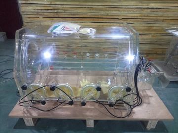 Caja de guantes del laboratorio de la batería para el vacío de la célula de baterías de ión de litio abajo a -0.1MPA