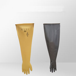 Guantes resistentes químicos del laboratorio para la caja de guantes de acrílico y la caja de guantes del acero inoxidable