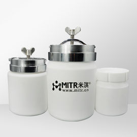 CE tarro del molino de bola horizontal de PTFE/del TEFLON para el molino de bola de rodillo/el molino de mezcla
