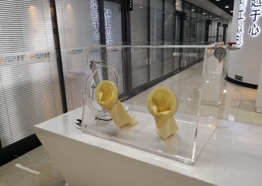Pequeña cámara de vacío de la caja de guantes del laboratorio del aislamiento, caja de guantes de la atmósfera inerte
