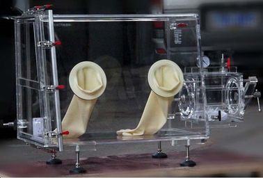Sistema portátil compacto de la caja de guantes, resistencia del cambio de clima de la caja de guantes del aislamiento