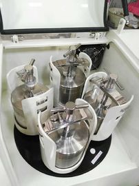 Máquina del molino de bola del laboratorio de la energía 1l de la altura para el PLC de aluminio del polvo controlado