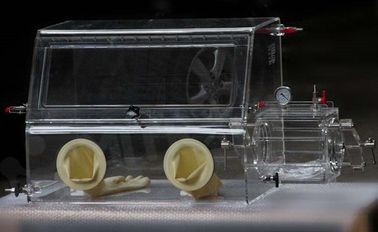 Caja de guantes de la serie del Mt pequeña, equipo de laboratorio seco de la caja de guantes de la puerta de acceso frontal