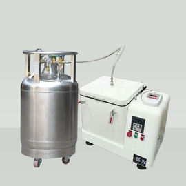 El aceite selló eficacia planetaria de la altura de la máquina 8L del molino de bola con nitrógeno líquido