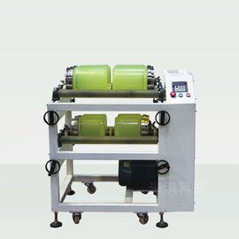 Máquina del molino de bola de rodillo de dos capas con el tarro de pulido horizontal del acero inoxidable
