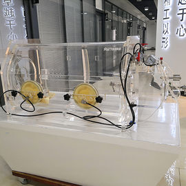 Transparencia protectora del gas inerte de la caja de guantes del vacío del laboratorio alta de largo usando vida