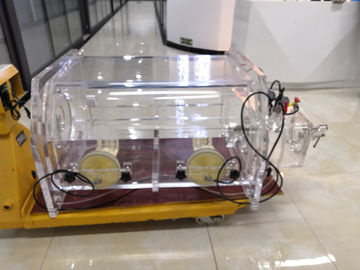 Caja de guantes transparente de la investigación química, caja de guantes plástica anticorrosión