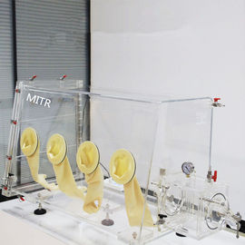 Equipo de laboratorio material de la caja de guantes del vacío de la investigación con el regulador de Presure