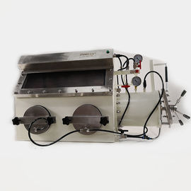 Caja de guantes del vacío del acero inoxidable para el grueso de los materiales 6m m del batería li-ion