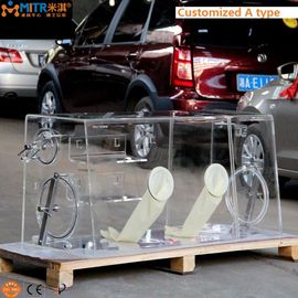 Caja de guantes del nitrógeno del laboratorio para los productos bioquímicos Mt002-A que se convierte material