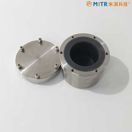 La ágata alineó el volumen vertical 50ml del tarro del envase del molino de bola de acero inoxidable