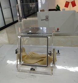 Caja de guantes portátil del laboratorio de la cámara de la prueba con la purga de gas inerte de la anchura de 40m m