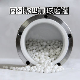 Tarro de pulido del molino de cuenco de la bola del vacío de PTFE tarros del Teflon del molino de bola de 0,1 litros