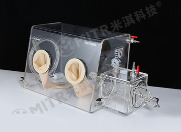 Alta caja de guantes durable Opration simple del laboratorio