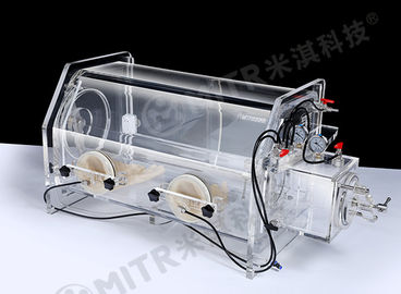 Caja de guantes del acrílico del vacío del laboratorio