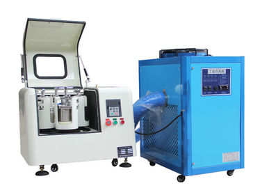 Máquina portátil del molino de bola del laboratorio para el polvo ultrafino que muele con el convertidor de velocidad