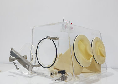Caja de guantes a la vista del laboratorio con nitrógeno/argón/helio, caja de guantes de acrílico