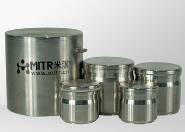 Tarro 50ml - tarro de pulido del molino de bola de acero inoxidable del volumen 2500ml/de la bola planetaria