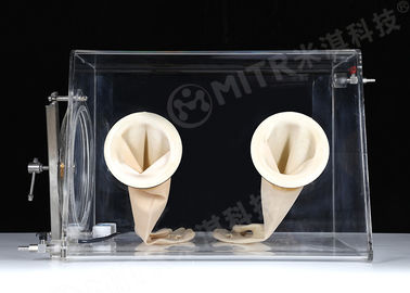 Caja de guantes de acrílico del vacío del laboratorio con la limitación de grado del vacío - a 0,1 MPA